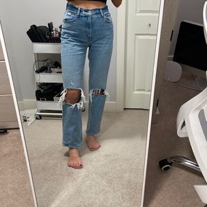 A&F 90βs Straight Jeans